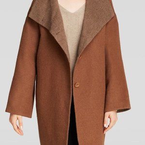 Eileen Fisher Baby Alpaca Cacoon Coat
